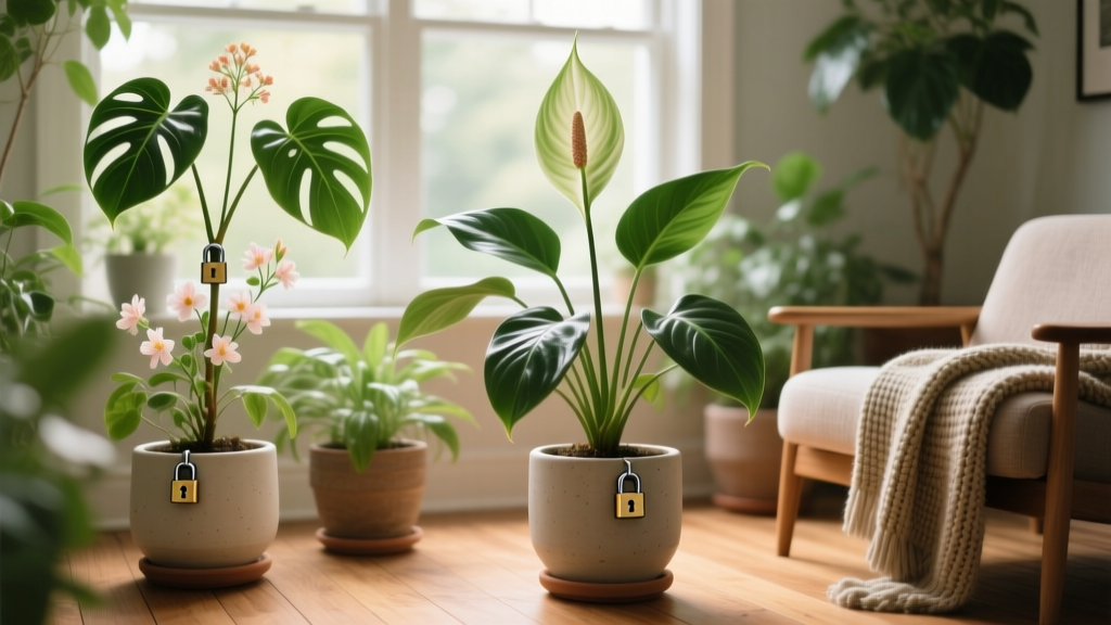 Flowering Can I Put Locks on My Indoor Plant? No — Here’s What You *Actually* Need to Do Instead (5 Science-Backed Alternatives That Protect Your Plant *and* Your Furniture)