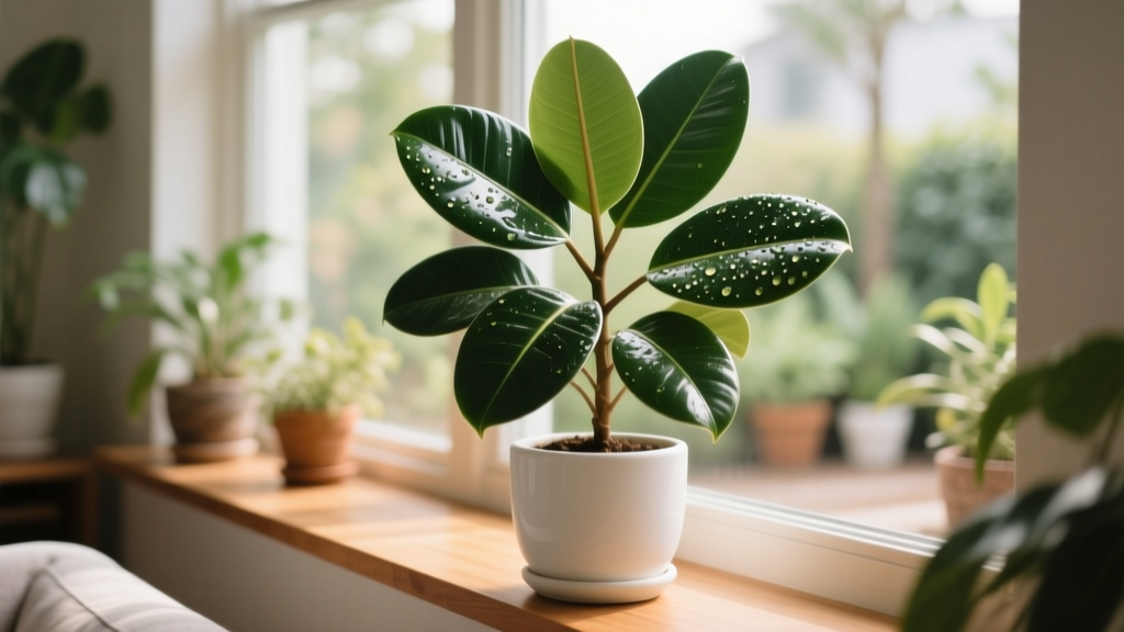 Stop Killing Your Rubber Plant: The Truth About Watering During Flowering — Why 'Once a Week' Is Ruining Your Ficus elastica (And Exactly How Often to Water Indoors Based on Light, Humidity & Pot Size)