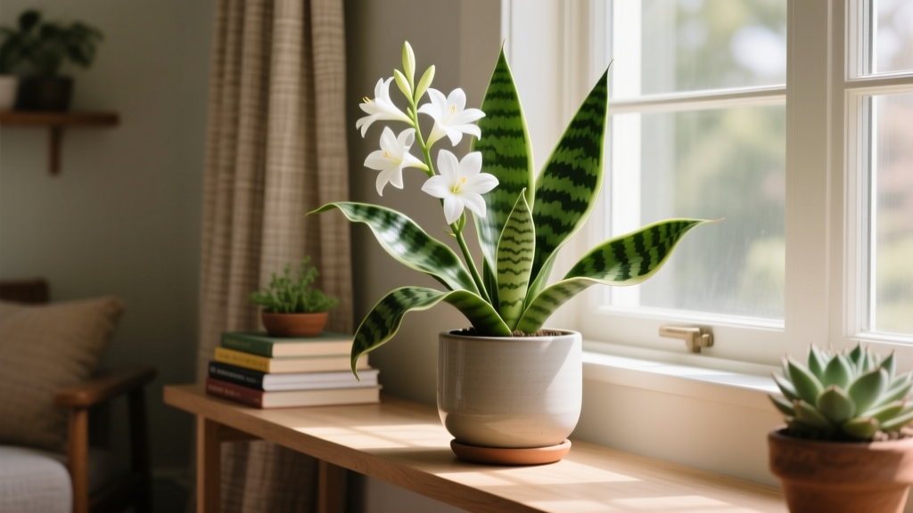 Stop Wasting Time on Failed Cuttings: The Exact 3-Step Method to Propagate a Flowering Snake Plant (Without Killing It or Waiting Years)