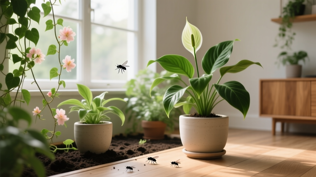 Flowering How to Kill Little Black Flies on Indoor Plants: 7 Science-Backed, Pet-Safe Fixes That Work in 48 Hours (No More Winged Invaders in Your Peace Lily or African Violet!)
