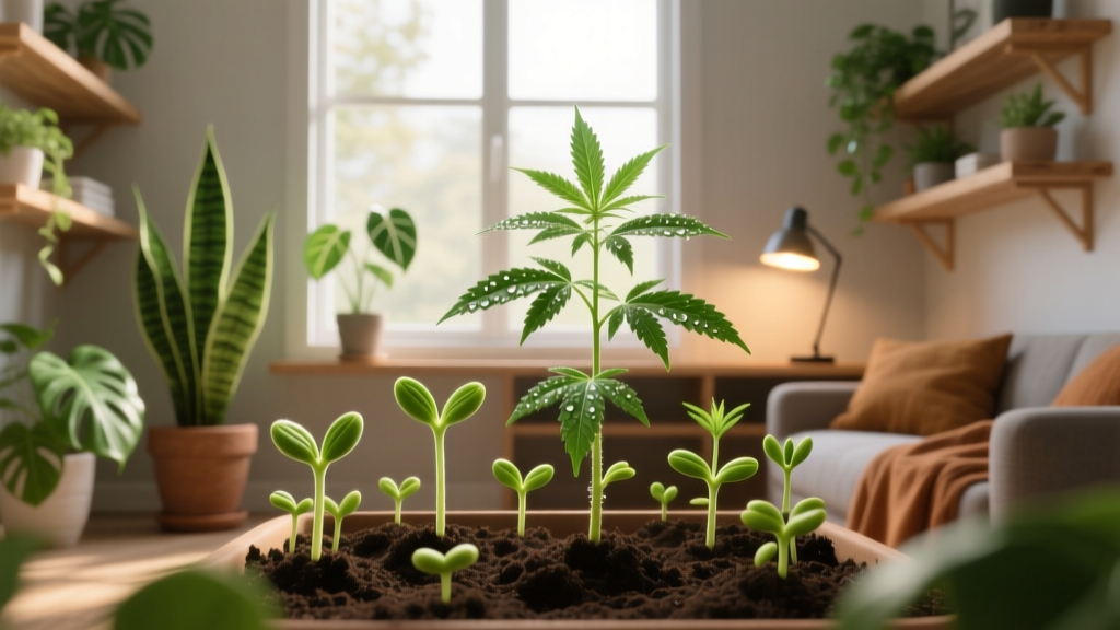 Flowering How to Start a Marijuana Plant From Seeds Indoors: The 7-Step Indoor Germination Blueprint That Avoids 92% of First-Time Grower Failures (No Grow Lights? No Problem — Yet)