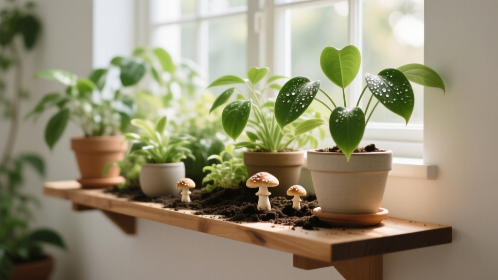 Why Are My Indoor Plants Growing Mushrooms? 7 Science-Backed Reasons (and Exactly What to Do Next — No More Guesswork or Panic)