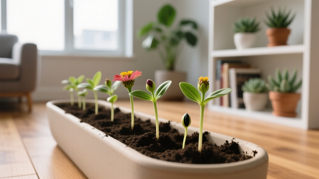 How Deep to Plant Zinnia Seeds Indoors from Seeds: The Exact Depth (Not Guesswork!) That Doubles Germination Rates—and Why 1/4 Inch Is the Sweet Spot Every Time