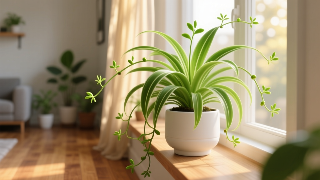 How Do Spider Plants Propagate in Bright Light? The Truth About Light, Timing, and Tiny Plantlets—Why Your ‘Too-Bright’ Window Might Be the *Perfect* Spot (Not a Problem!)