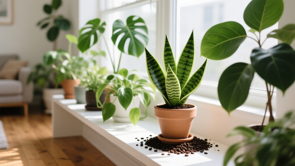 How Do You Fertilize Indoor Plants With Coffee Grounds in Bright Light? The Truth: It’s Not a Free Fertilizer—Here’s Exactly When, How Much, and Which Plants Actually Benefit (Without Burning Roots or Attracting Pests)