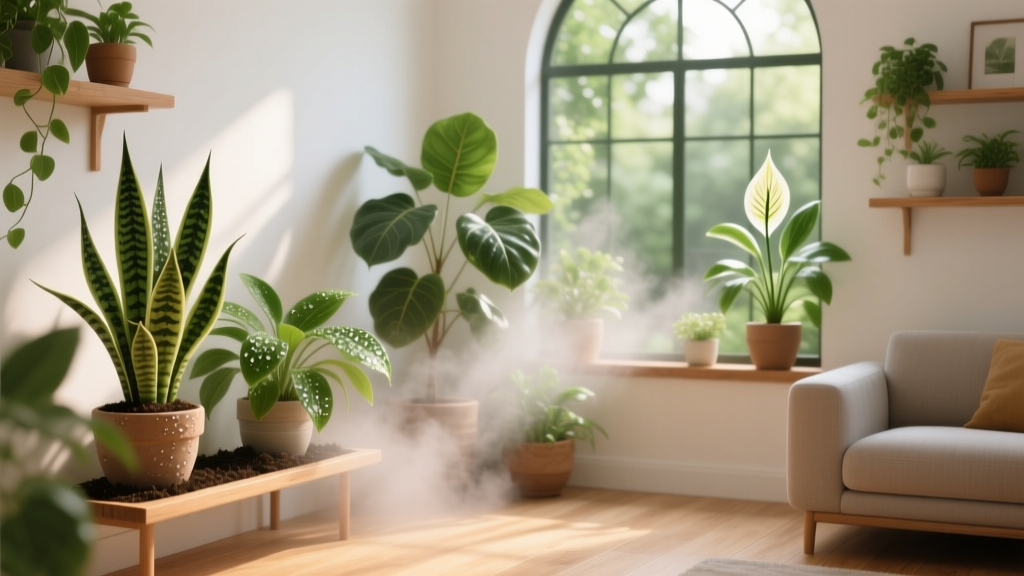 How Much Humidity Can Indoor Plants Add in Bright Light? The Truth Behind the 'Living Humidifier' Myth — And Which 7 Plants Actually Move the Needle (With Data from University of Florida & RHS Trials)