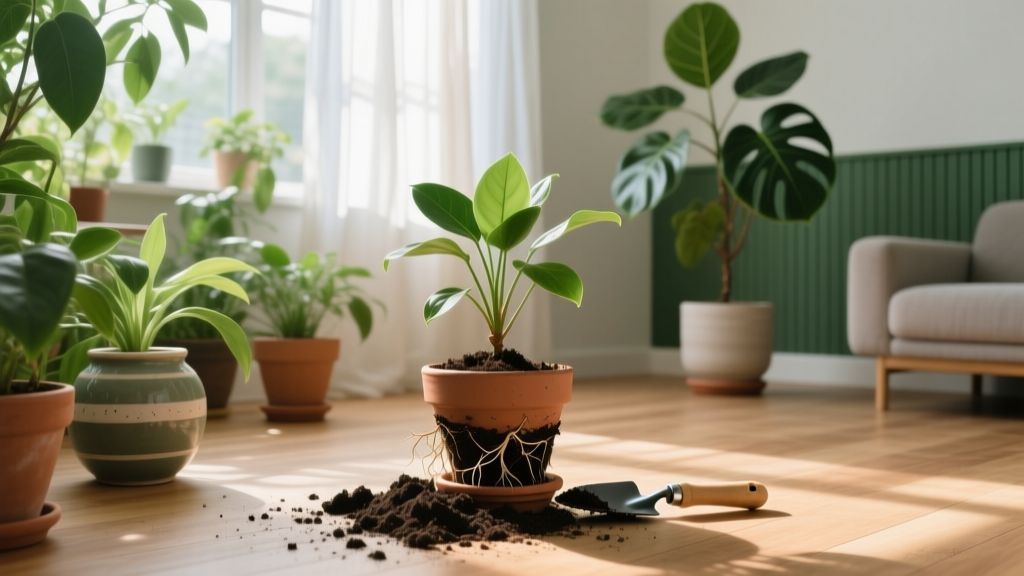 How Much to Water Indoor Plants After Repotting: The 7-Day Hydration Protocol That Prevents Shock, Root Rot, and Wilting (Backed by Horticultural Science)