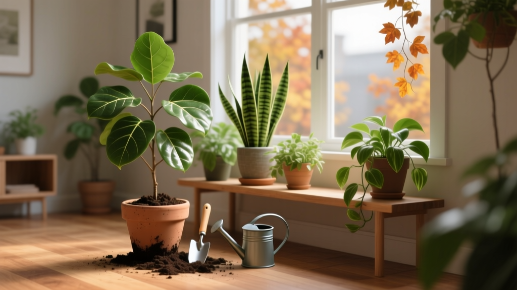 Stop Killing Your Plants This Fall: The Truth About How Often You Water Indoor Plants in the Fall Repotting Guide — Plus Exactly When & Why to Repot (Spoiler: It’s Not When the Roots Peek Out)