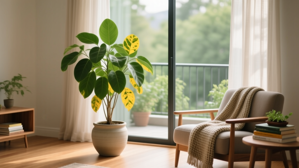 How Often to Water Large Indoor Plants with Yellow Leaves: The 5-Minute Diagnostic Flow That Fixes Overwatering *Before* Root Rot Sets In (Backed by University Extension Research)