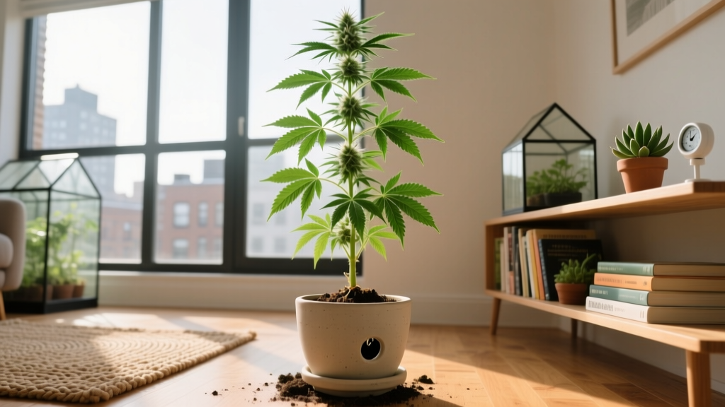 How Tall Does a Sativa Plant Grow Indoors? The Repotting Guide That Prevents Leggy Stretches, Root-Bound Stress, and Yield Loss—Backed by 7 Years of Indoor Grow Data