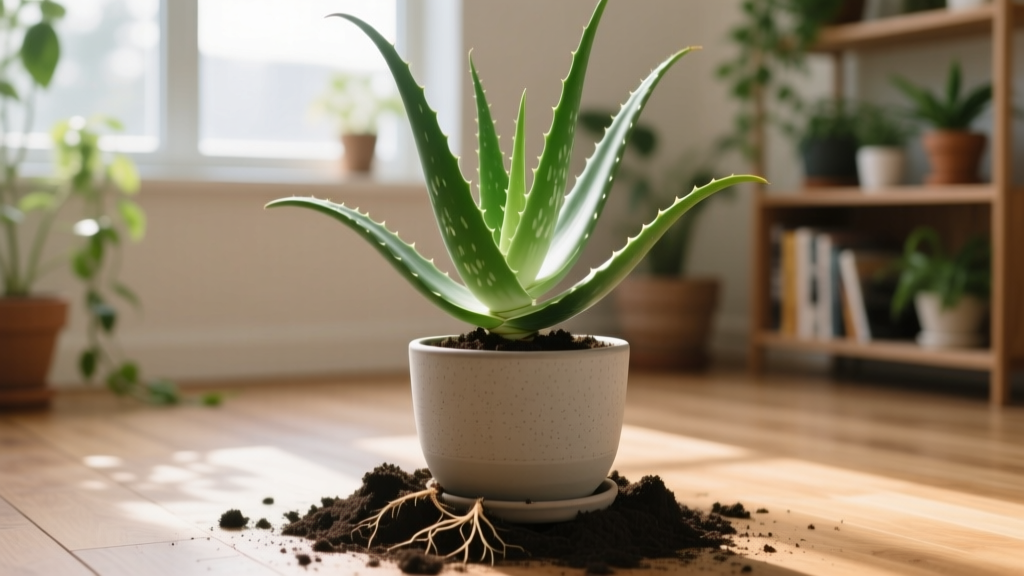 How to Care for Aloe Plant Indoor Repotting Guide: The 7-Step Stress-Free Repotting Ritual That Saves Your Aloe From Root Rot (Even If You’ve Killed One Before)