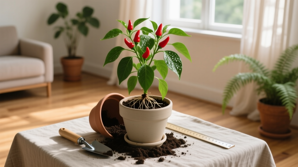 How to Care for an Indoor Chilli Plant Repotting Guide: 7 Mistakes That Kill Your Capsicum Before Flowering (and Exactly How to Fix Each One in Under 12 Minutes)