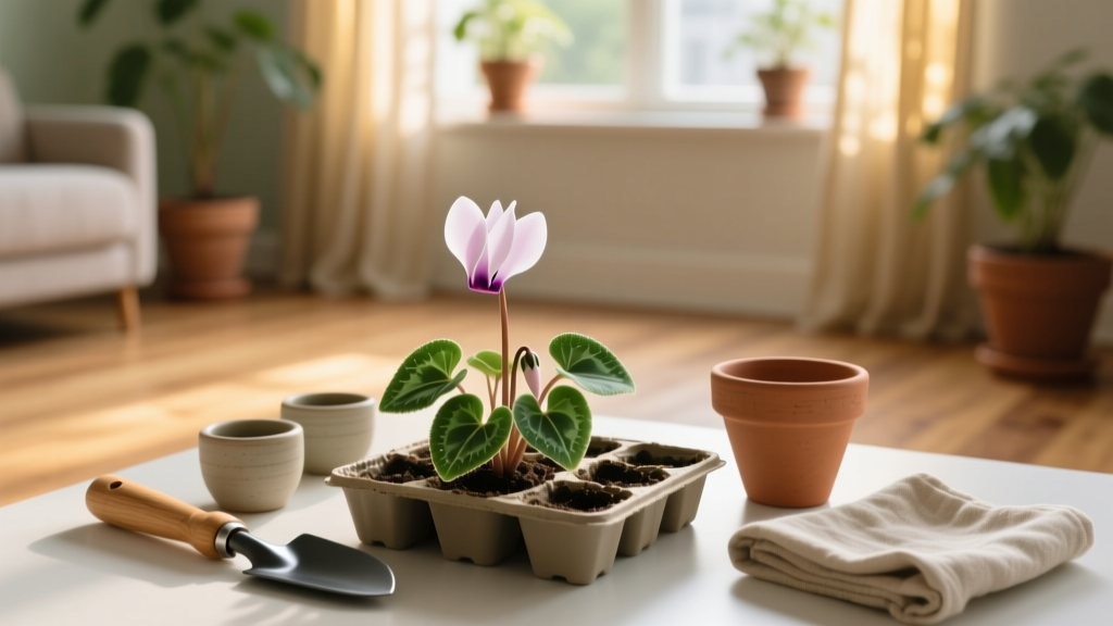 How to Care for Cyclamen Plants Indoors From Seeds: The Truth Is, 92% of Beginners Fail at Germination — Here’s the Exact 7-Step Method That Works (Even in Dry Apartments with Low Light)