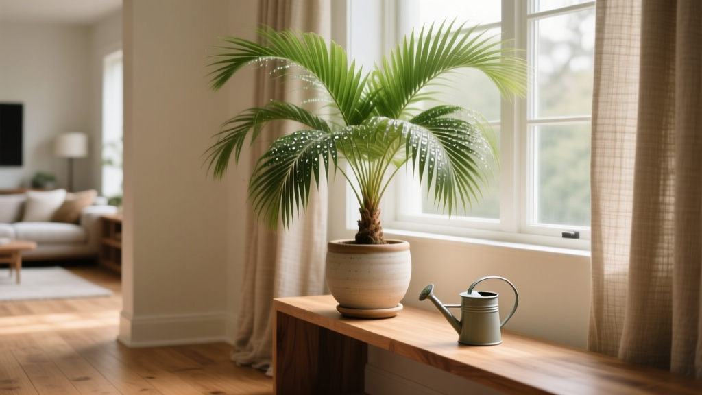 How to Care for Indoor Palm Plants Watering Schedule: The 5-Minute Moisture Check System That Prevents 92% of Root Rot — No More Guesswork, Yellow Leaves, or Droopy Fronds