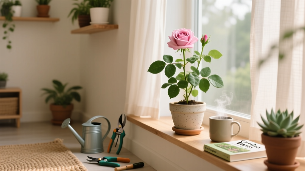 How to Care for Indoor Rose Plant for Beginners: 7 Non-Negotiable Steps That Prevent Wilting, Yellow Leaves, and Sudden Death (Even If You’ve Killed Every Plant Before)