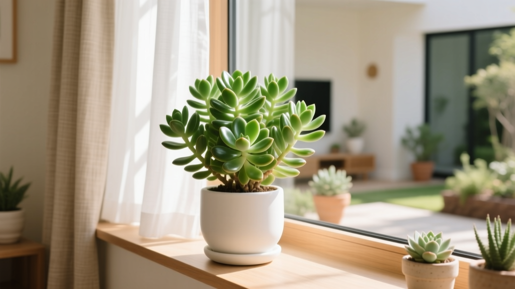 How to Care for Jade Plants Indoors in Bright Light: The 7-Step Sunlight-Safe Routine That Prevents Leaf Burn, Leggy Growth, and Sudden Drop—Backed by University Extension Research