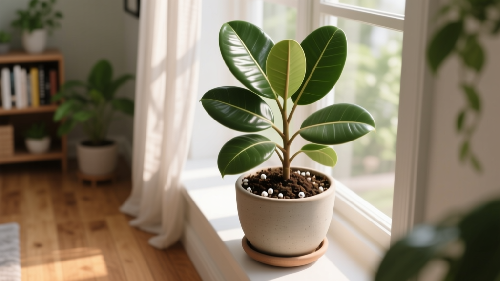 The Rubber Plant Soil Mix Mistake 92% of Indoor Gardeners Make (And Exactly How to Fix It for Thriving, Root-Healthy Plants Year-Round)