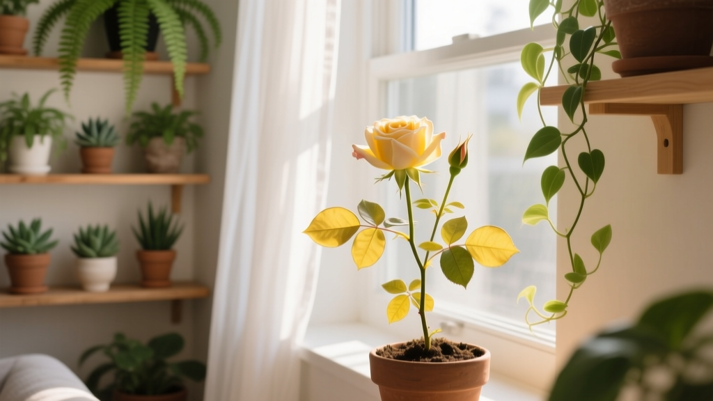 How to Care for Small Indoor Rose Plant with Yellow Leaves: 7 Science-Backed Fixes That Stop Yellowing in 3–10 Days (No More Guesswork or Guesstimates)