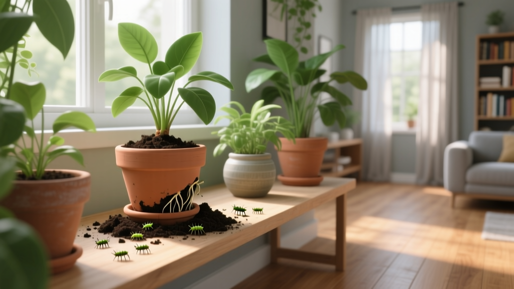 How to Change Soil in Indoor Plants Pest Control: The 5-Step Emergency Reset That Stops Root Aphids, Fungus Gnats & Spider Mites Before They Spread — No Repotting Stress, No Chemical Sprays, Just Clean Roots & Fresh Start