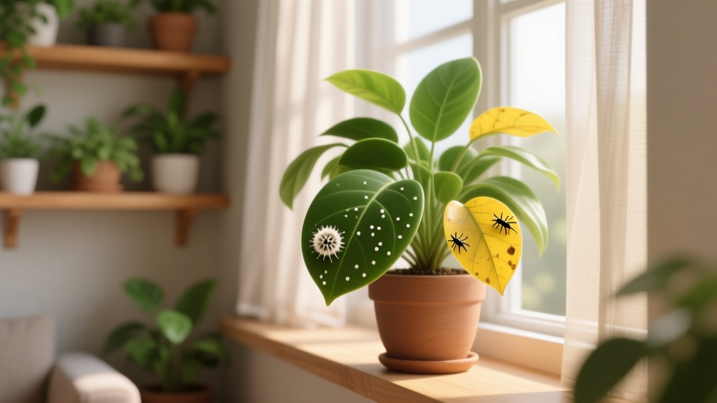 How to Get Puffball Pests Off Indoor Plants with Yellow Leaves: A 7-Step Rescue Protocol That Stops Pest Recurrence & Reverses Chlorosis in Under 10 Days — No Neonicotinoids, No Guesswork