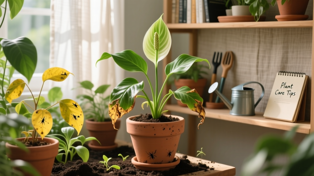 How to Get Rid of Midges in Indoor Plants with Yellow Leaves: A 7-Step Root-Cause Fix That Stops Both Pests AND Yellowing—No More Guesswork or Repeated Treatments