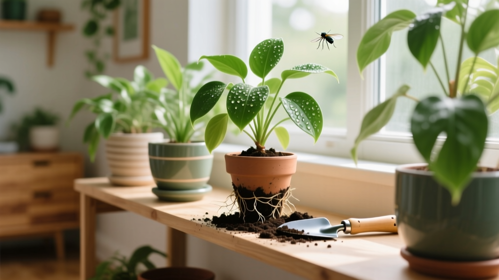 How to Get Rid of Small Indoor Plant Flies for Good: A Step-by-Step Repotting Guide That Stops Fungus Gnats at the Source — No More Sticky Traps, Sprays, or Guesswork (Just 4 Science-Backed Steps You Can Do This Weekend)