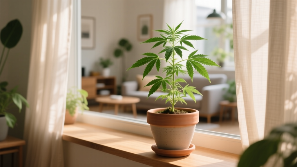 How to Grow a Cannabis Plant Indoors Without Lights: A Realistic Fertilizer Guide That Actually Works (Spoiler: It’s Not About ‘No Lights’—It’s About Smart Light Substitution + Nutrient Precision)