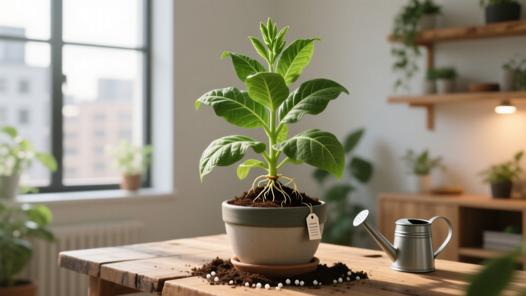 How to Grow a Tobacco Plant Indoors Soil Mix: The Exact 5-Ingredient Recipe That Prevents Root Rot, Boosts Leaf Yield, and Works in Any Apartment (No Garden Needed)