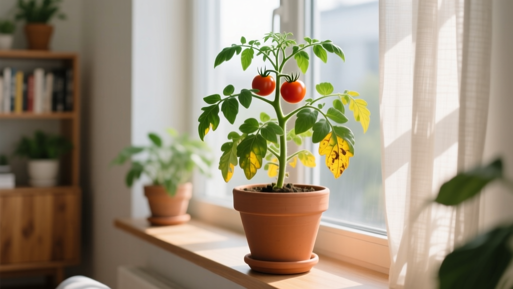 How to Grow a Tomato Plant in a Pot Indoors with Yellow Leaves: 7 Science-Backed Fixes That Restore Green Growth in Under 10 Days (No More Guesswork or Wasted Seedlings)