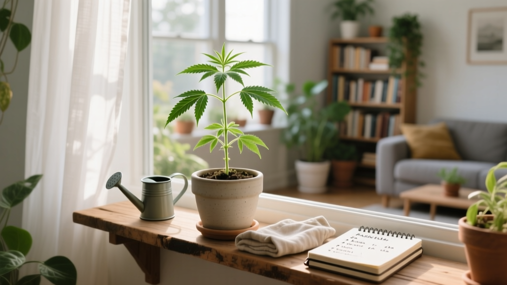 The Indoor Cannabis Seedling Watering Schedule That Actually Works: A Week-by-Week, Soil-Moisture-Guided Plan (No More Drowning or Drying Out Your First Plant)