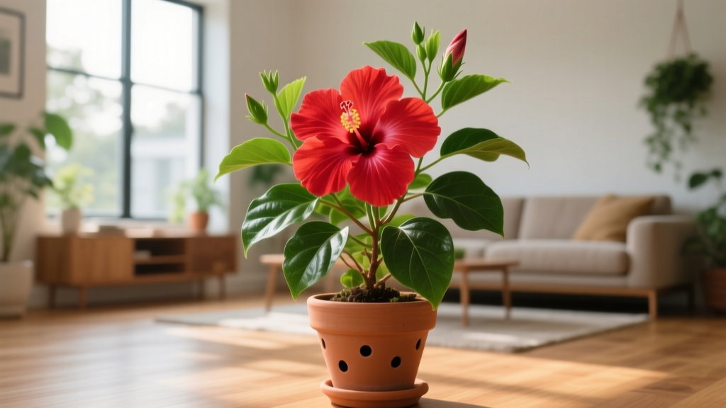How to Grow a Hibiscus Plant Indoors: The 7-Step Indoor Hibiscus Care System That Prevents Yellow Leaves, Bud Drop, and Stunted Blooms (Even in Low-Light Apartments)