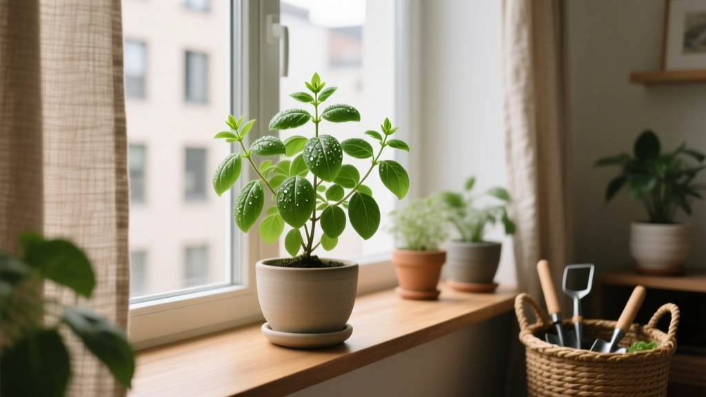 How to Grow Tulasi Plant Indoor Repotting Guide: The 7-Step Stress-Free Repotting Method That Prevents Root Shock, Boosts Sacred Basil Vigor, and Doubles Leaf Yield—Even in Low-Light Apartments (No Green Thumb Required)