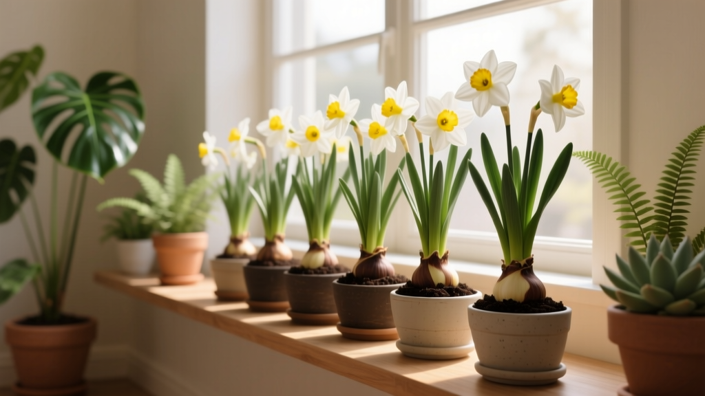 Stop Forcing Narcissus Indoors Too Early: The Exact 4-Week Indoor Bulb Planting Window That Guarantees Blooms (Not Mold, Rot, or Bare Stems)