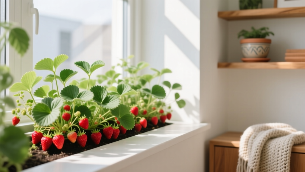 Yes, Strawberry Plants *Will* Grow Indoors — Here’s Exactly How (With Real Yields, No Greenhouse Needed): A Step-by-Step Guide That Works in Apartments, Basements, and Sunrooms Using LED Lights, Self-Watering Pots, and Day-Neutral Varieties