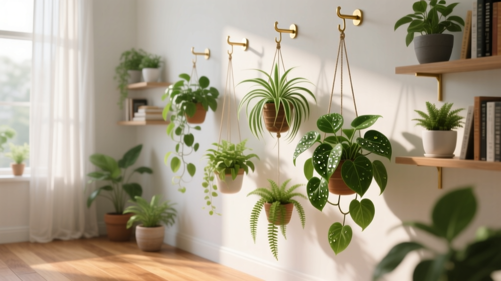 How to Hang Hanging Plants Indoors for Beginners: 7 Foolproof Steps That Prevent Dropping, Damage & Dead Plants (Even If You’ve Never Used a Drill)