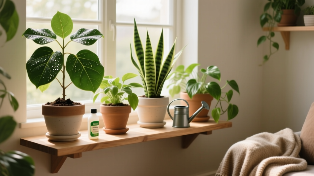 The Real Reason Your Indoor Plants Keep Drooping (It’s Not Just Water): A Humidity + Fertilizer Guide That Fixes Brown Tips, Stunted Growth, and Fertilizer Burn in 7 Days—No More Guesswork.
