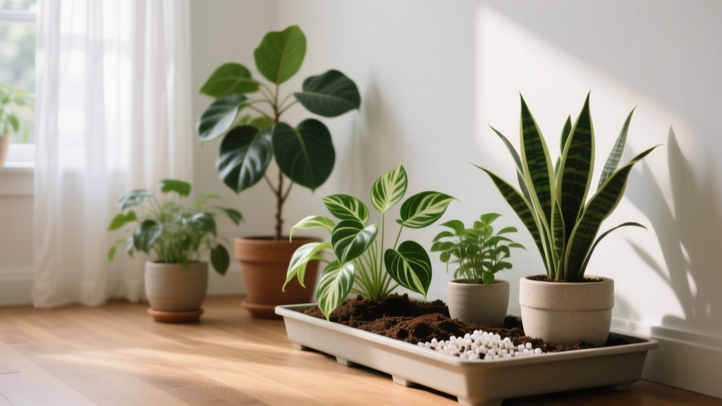 How to Keep Plants Healthy Indoors Without Natural Light Soil Mix: The 5-Step Science-Backed Formula That Doubles Survival Rates (Even in Windowless Bathrooms & Basements)