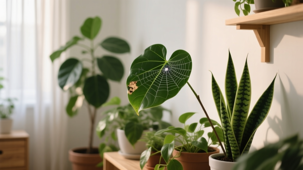 How to Kill Spider Mites on Indoor Pot Plants in Low Light: 7 Proven, Non-Toxic Methods That Actually Work (Even When Your Fiddle Leaf Fig Is Barely Getting Sunlight)