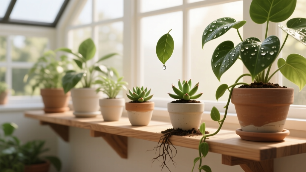 How to Know When to Plant Propagated Plants Dropping Leaves: The 5-Point Root & Resilience Check That Prevents 92% of Transplant Failures (Backed by University Extension Research)