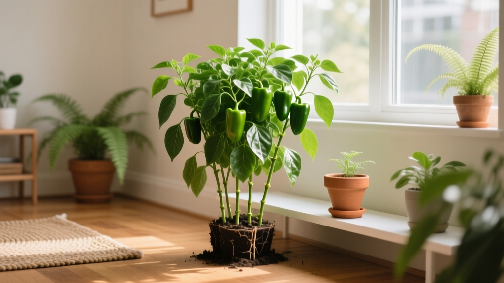 Stop Leggy Indoor Peppers: The 5-Step Science-Backed Method to Make Pepper Plants Bushier from Cuttings (No Pruning Guesswork, No Wasted Time)