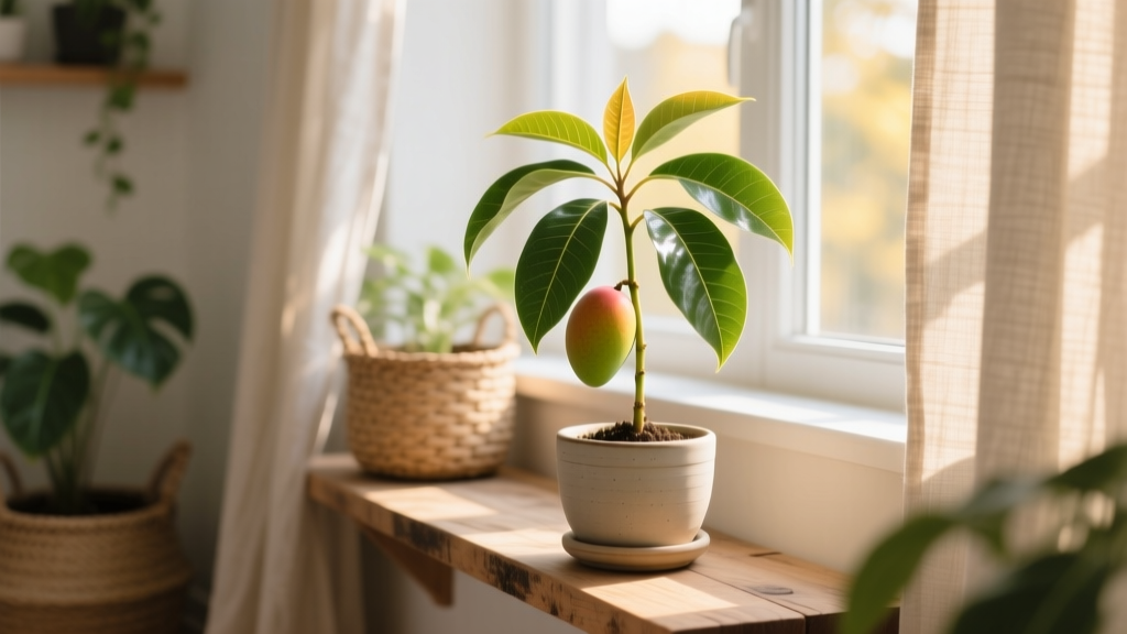 How to Plant a Mango Seed Indoors in Bright Light: A Realistic 7-Step Guide That Actually Produces Leaves (Not Just Mold or Disappointment)