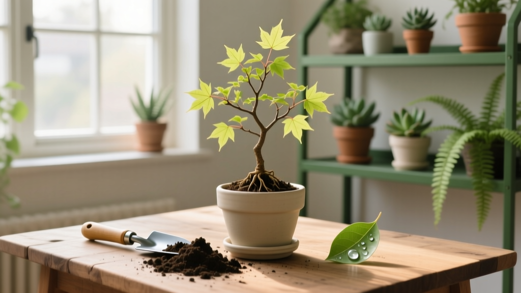 How to Plant a Miniature Indoor Maple Tree Repotting Guide: 7 Mistakes That Kill Your Acer Palmatum 'Beni Shichiden' in 3 Weeks (And Exactly How to Avoid Them)