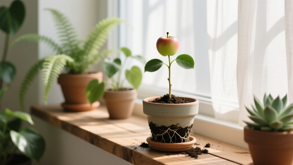 How to Plant an Apple Seed Indoors Repotting Guide: Skip the 7-Year Wait — Here’s How to Grow a Healthy Dwarf Apple Tree in Your Apartment (With Real Success Rates & Exact Timing for Every Repot)