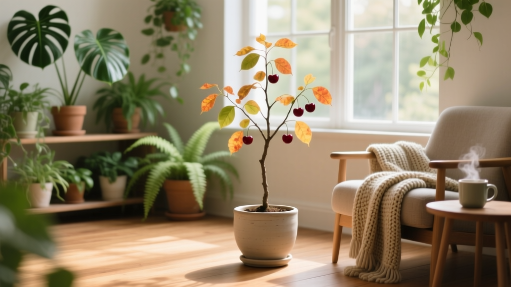 Why Your Indoor Cherry Seedlings Are Dropping Leaves (and Exactly How to Stop It in 7 Days — No More Guesswork, Just Science-Backed Steps)