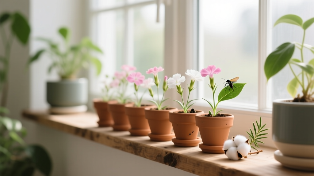 How to Plant Dianthus Seeds Indoors Pest Control: The 7-Step Indoor Seed-Starting System That Stops Aphids, Fungus Gnats & Damping-Off Before They Start (No Pesticides Needed)