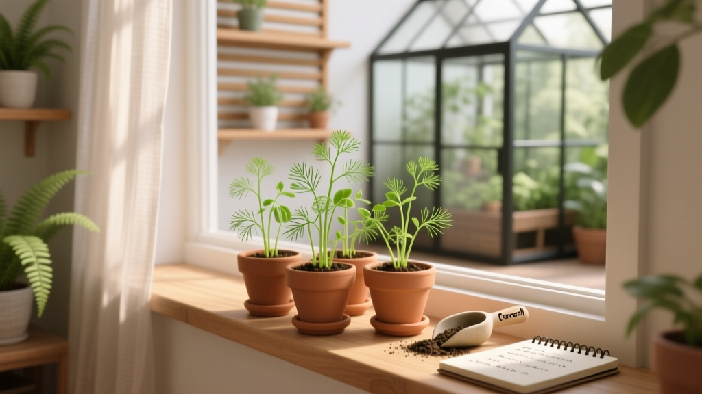 How to Plant Dill Seeds Indoors + Fertilizer Guide: The 7-Step No-Fail System That Prevents Leggy, Pale, or Stunted Growth (Even for Beginners)