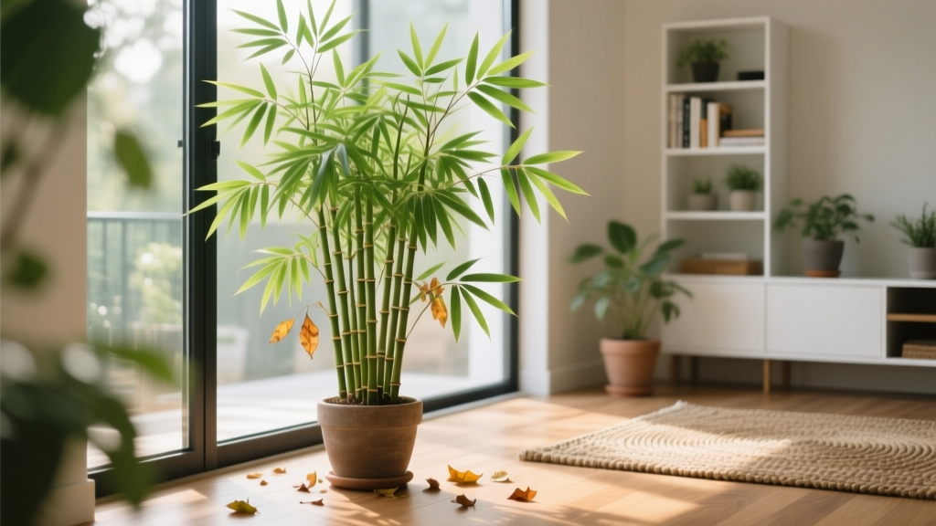 Why Your Indoor Bamboo Is Dropping Leaves After Moving Outside — The 5 Non-Negotiable Steps to Prevent Shock, Root Stress & Leaf Drop (Backed by Horticultural Science)