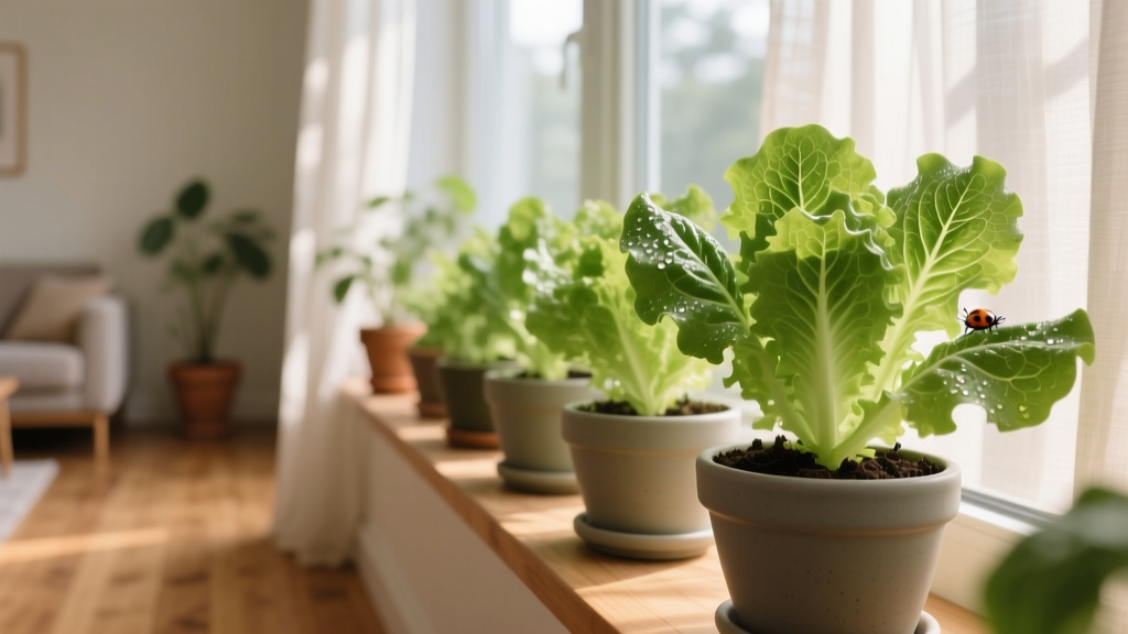 How to Plant Romaine Lettuce Indoors Pest Control: 7 Proven, Chemical-Free Tactics That Stop Aphids, Fungus Gnats & Spider Mites Before They Spread (No More Yellow Leaves or Stunted Growth!)
