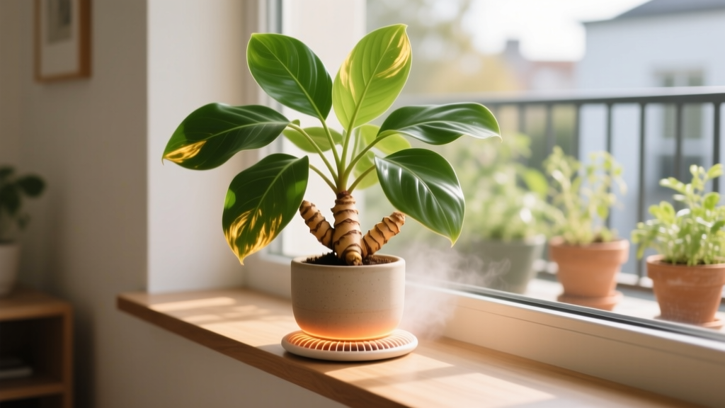 How to Plant Turmeric Indoors with a Heating Pad in Bright Light: The Truth About Root Warmth, Light Needs, and Why Most Fail (and How to Succeed in 7 Days)