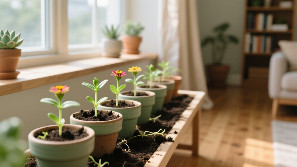 How to Plant Zinnias from Seed Indoors Soil Mix: The 5-Step No-Fail Method That Prevents Damping Off, Boosts Germination to 92%, and Gives You 6+ Weeks of Head Start Over Outdoor Sowing (Even for First-Time Growers)